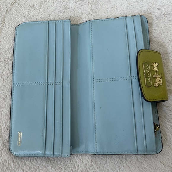 Coach Leather Vintage Wallet EUC - Picture 6 of 10